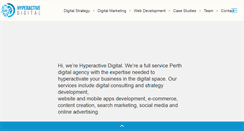 Desktop Screenshot of hyperactivedigital.com