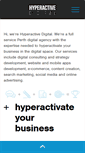 Mobile Screenshot of hyperactivedigital.com